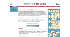 Desktop Screenshot of cirs-berlin.de